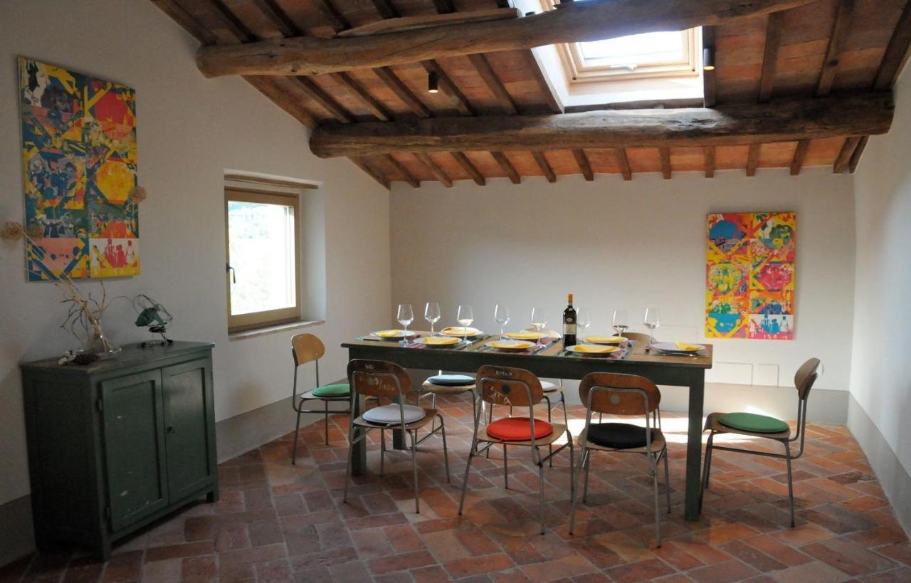 Podere Palazzo Castiglione dʼOrcia Exteriör bild