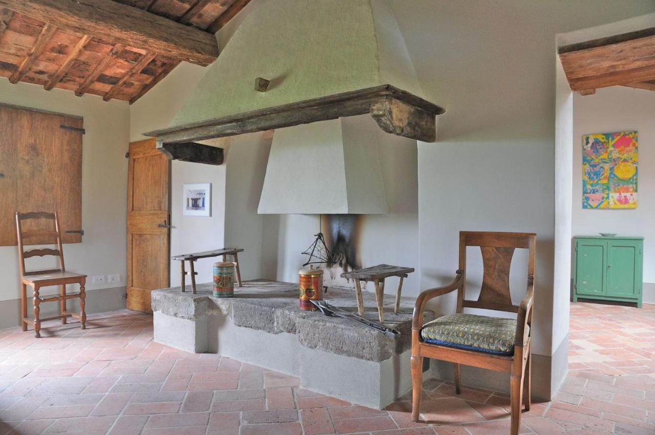 Podere Palazzo Castiglione dʼOrcia Exteriör bild